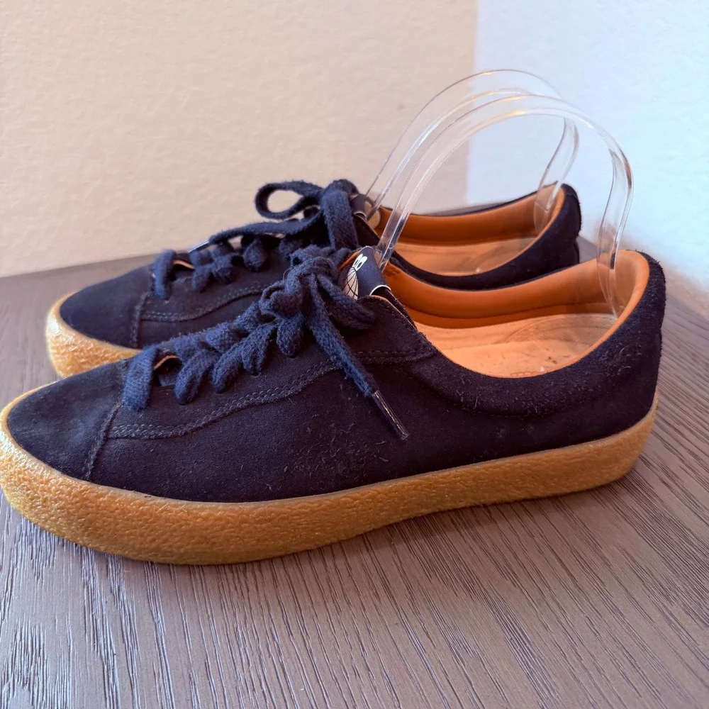 Vans Last Resort AB VM002 Navy Gum‎ Suede Low Top Skate Sneakers Mens 9 VM002-1